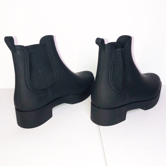 Jeffrey Campbell Hydra Black Matte Chelsea Booties - Picture 6 of 13